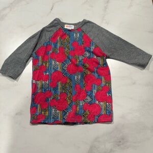Lularoe Disney Mickey Mouse kids shirt size 4